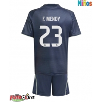 Camiseta Real Madrid Ferland Mendy #23 Visitante Equipación para niños 2025-26 manga corta (+ pantalones cortos)